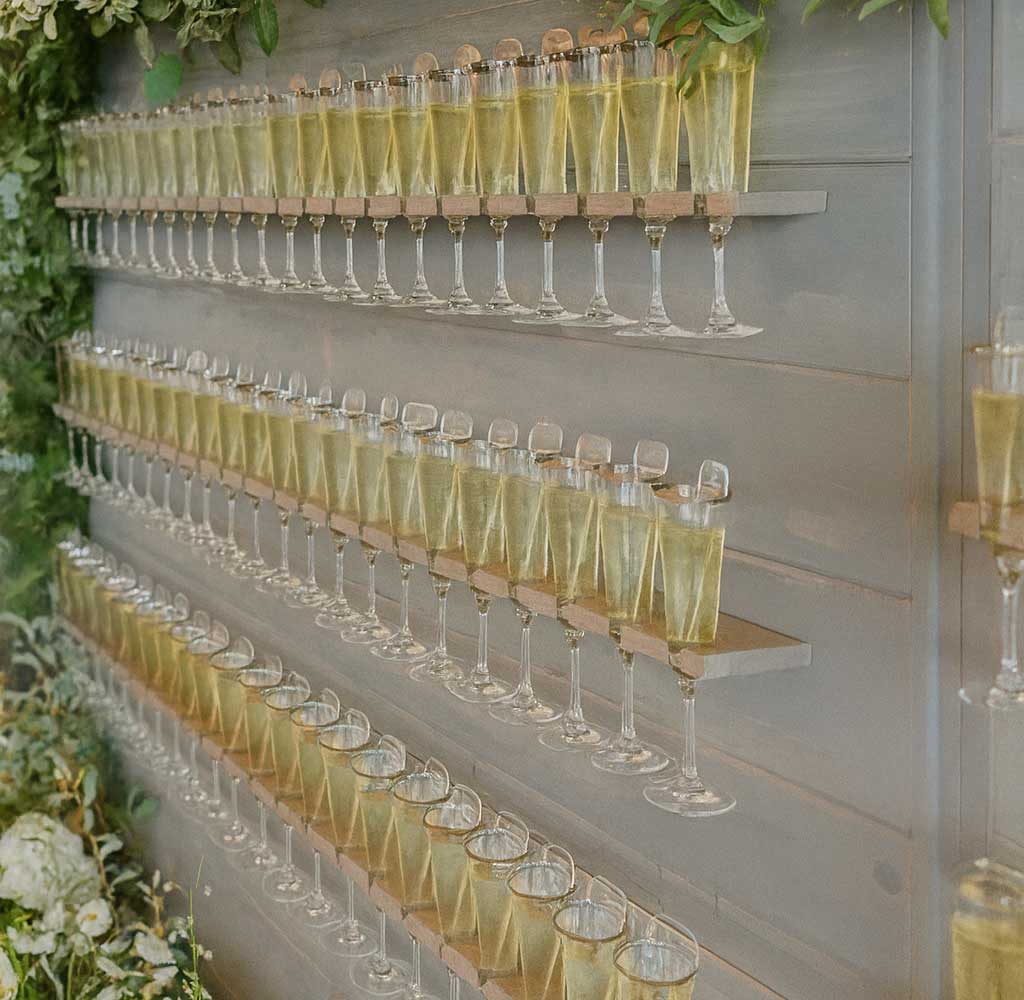 Event-Ready Champagne Wall Rental Toronto