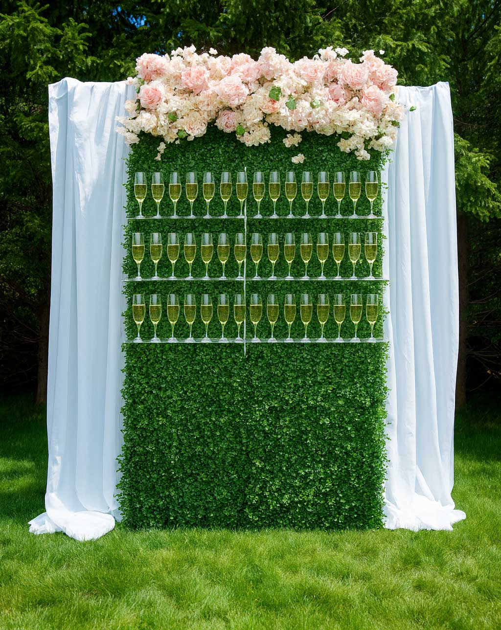 Stylish Champagne Wall Rental Toronto