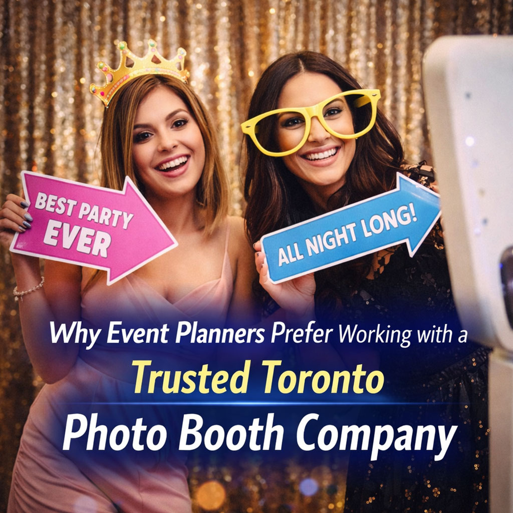 Trusted Toronto Photo Booth Company for Events