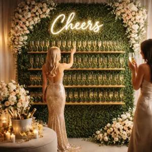 Champagne wall rental Toronto
